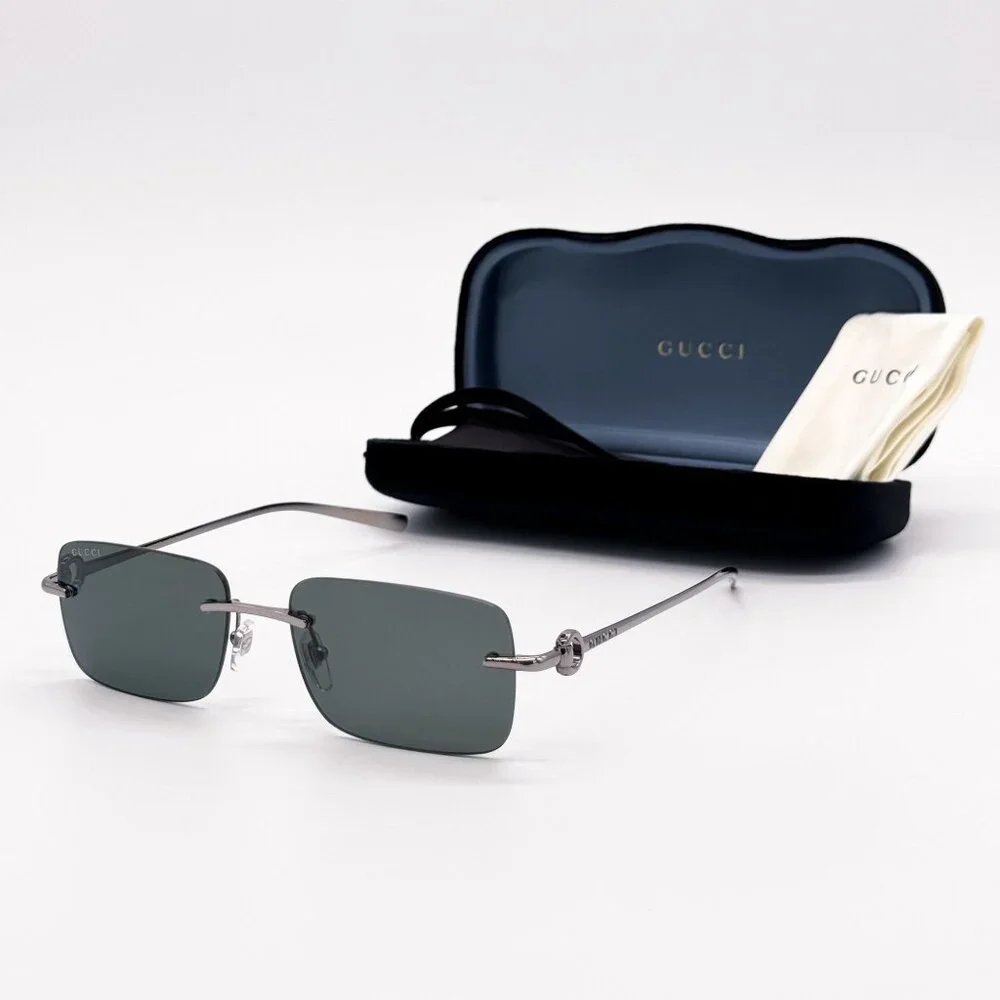 NEW GUCCI SUNGLASSES GG1703S 001 BLACK UNISEX EYEWEAR